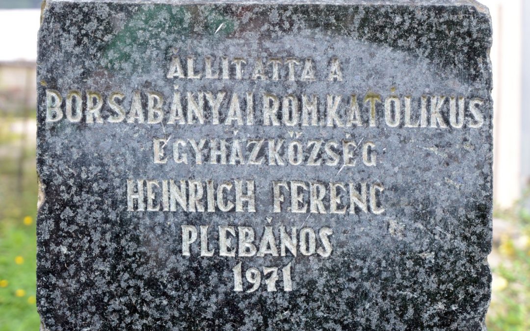 Borșa – Monumentul Eroilor Romano-Catolici din Primul și al Doilea Război Mondial